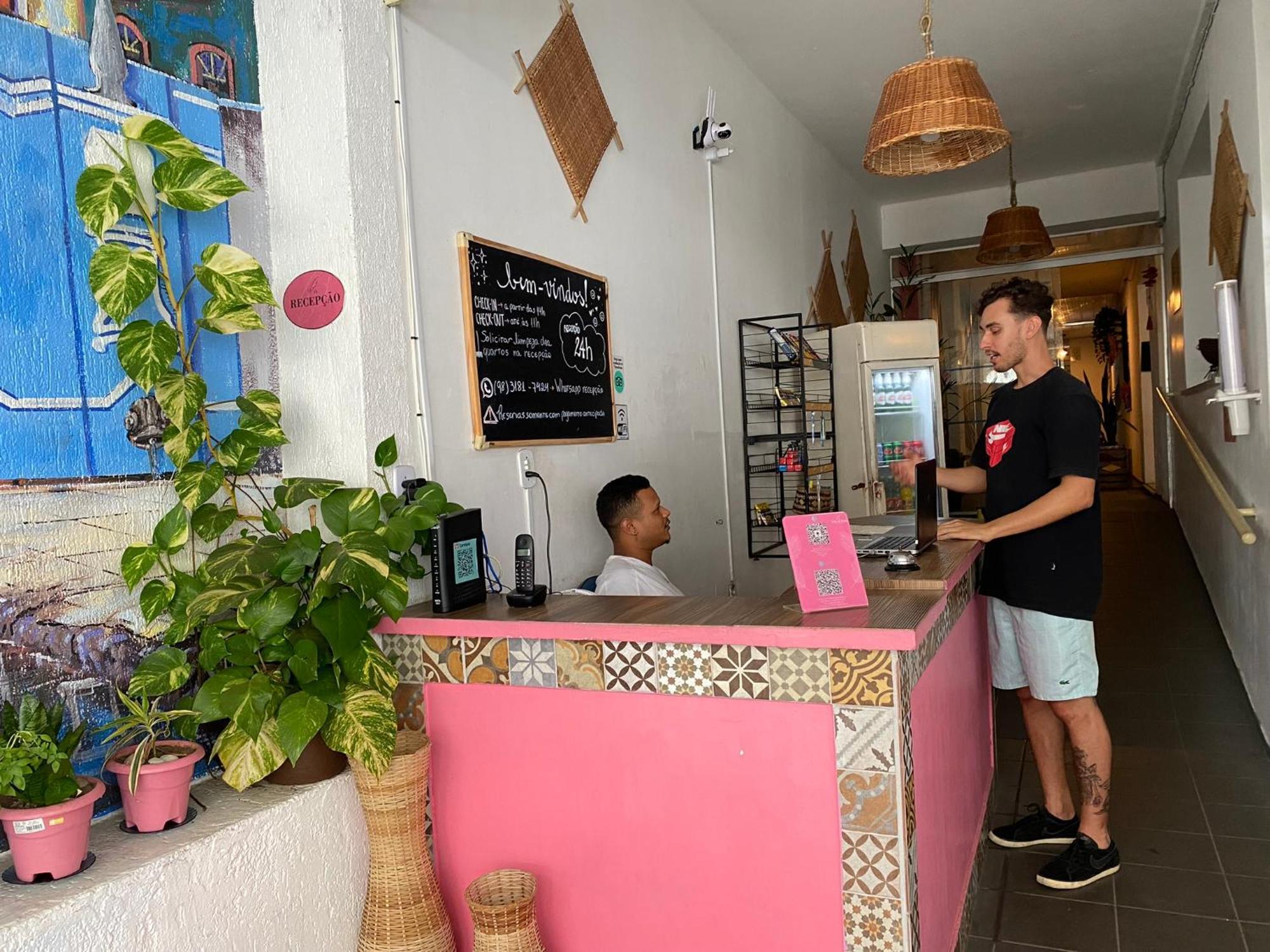 Solar Dos Poetas Hostel เซาลูอิส ภายนอก รูปภาพ