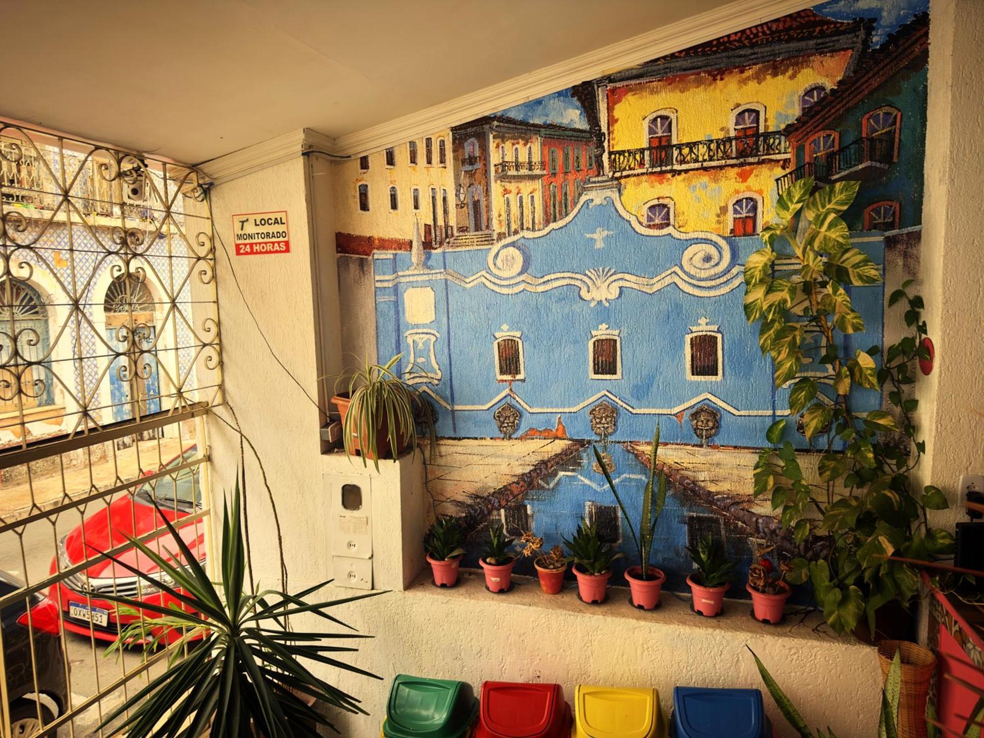 Solar Dos Poetas Hostel เซาลูอิส ภายนอก รูปภาพ